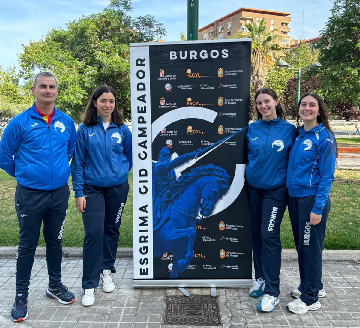 Cuatro frentes de competición para el Esgrima Cid Campeador