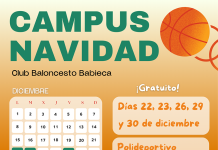 El CB Babieca y la Fundación Caja Rural colaboran en el Campus de Navidad