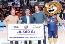 El CB Tizona dona 8560€ para la investigación contra el cáncer de mama