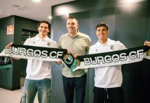 El Burgos CF presenta a Oier Luengo y a Pablo Galdames