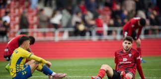 1-1. El Mirandés se deja dos puntos ante Las Palmas en Anduva