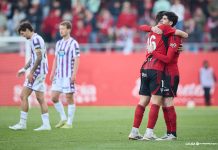 2-1. El Mirandés vence al Valladolid en Anduva y abandona el farolillo rojo