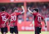 2-1. El Mirandés se aferra a la permanencia