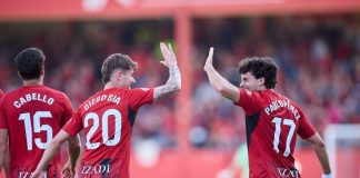 2-1. El Mirandés se aferra a la permanencia