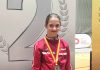 La tiradora del SAES-BU, María González, subcampeona de España sub13