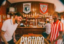 El Athletic Club en la presentación del Burgos CF