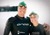 Los nadadores Sara y Víctor Fernández, presentes en la Triple Corona Illas Atlánticas