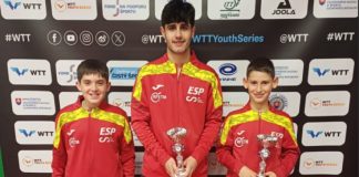 La cantera burgalesa del tenis de mesa obtiene stres medallas de bronce en el circuito mundial