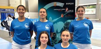 Flavia Pérez destaca con el Esgrima Cid en Valladolid
