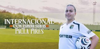 La blanquinegra Paula Pires, convocada con la Selección Española sub-15